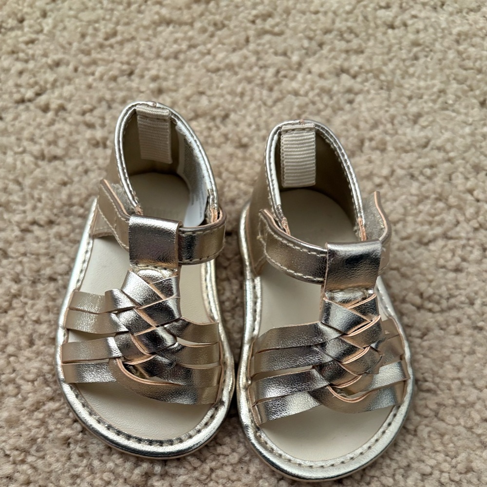 Gymboree Gold Sandals (baby)